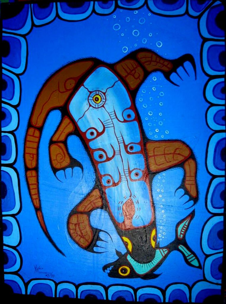 Otter - Wolf Morrisseau - 1999